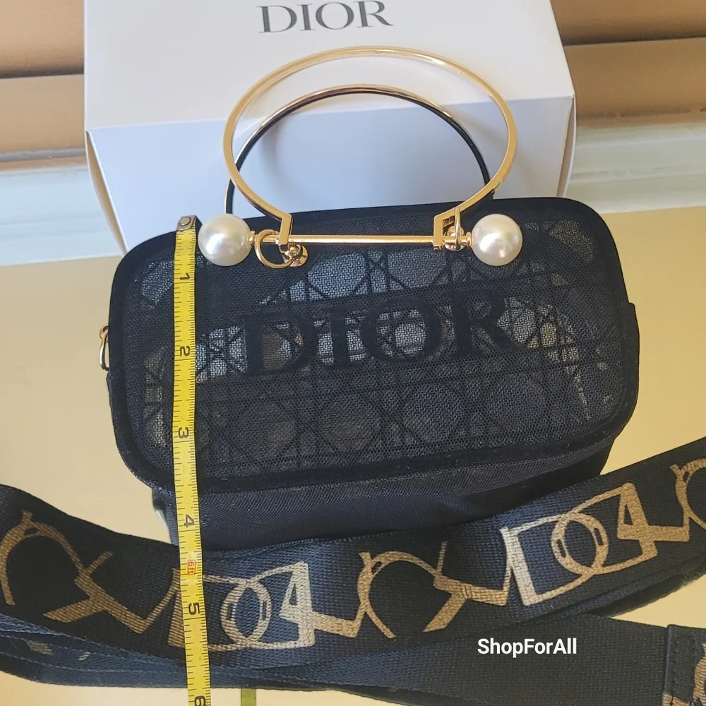 - Dior Black and Gold Women's Bag - Picture 9 of 16